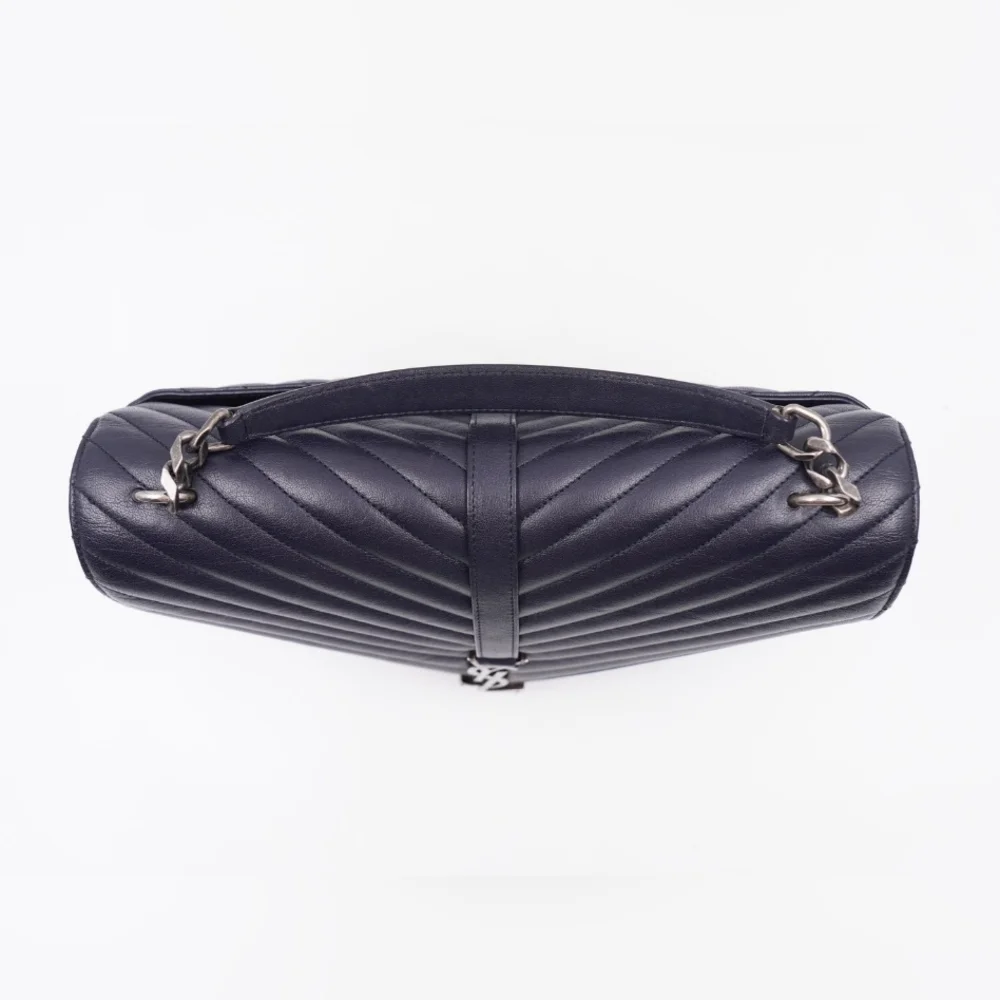 CE28 💟 Saint Laurent Leather College Large - Picture 4 of 16